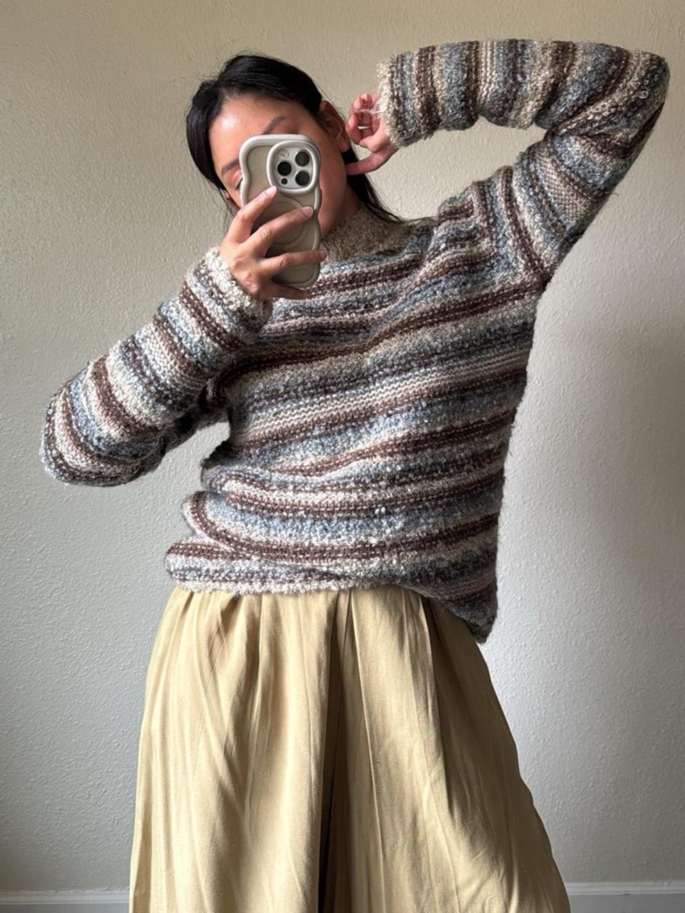 Vintage Jones New York Striped Sweater